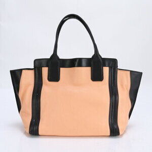 Chloe Allison leather Shoulder Bag handbag black pink